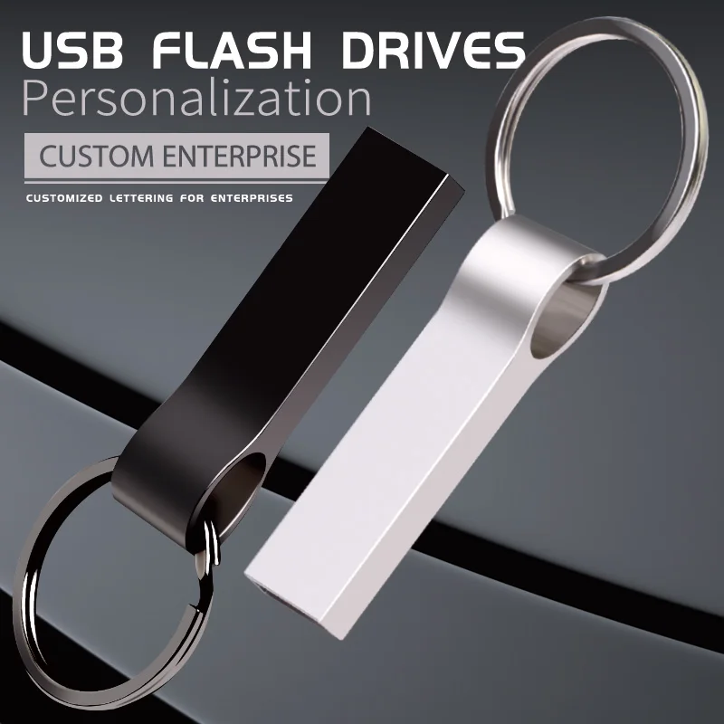 펜 드라이브 메모리 스틱, 금속 USB 플래시 드라이브, USB 디스크 메모리, 컴퓨터 모바일 스토리지, 방수 U 디스크, 64GB, 128GB, 32GB, 10 개