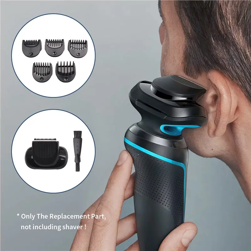 BAAM-Beard Trimmer Attachment For Braun Series 5, 6 And 7 Electric Razors Shavers 5018S, 5020S, 6075Cc, 7071Cc, 7075Cc, 7020S
