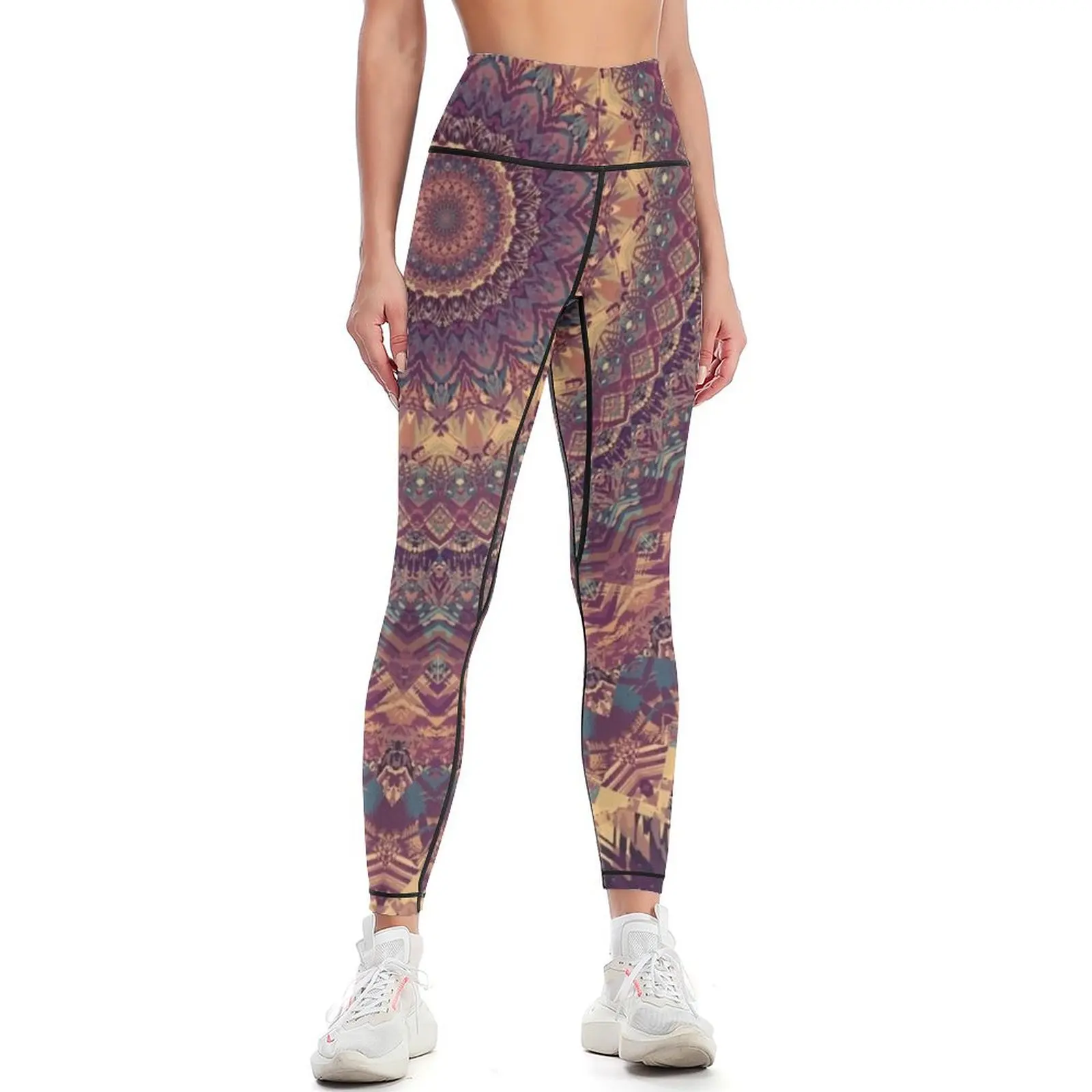 Mandala 147 Leggings Sports female sportswear for gym Womens Leggings