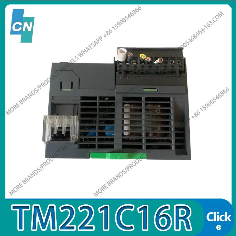 TM221C16R PLC Programmable Controller Second-hand Original appearance intact Functional tested ok Fast Shipping
