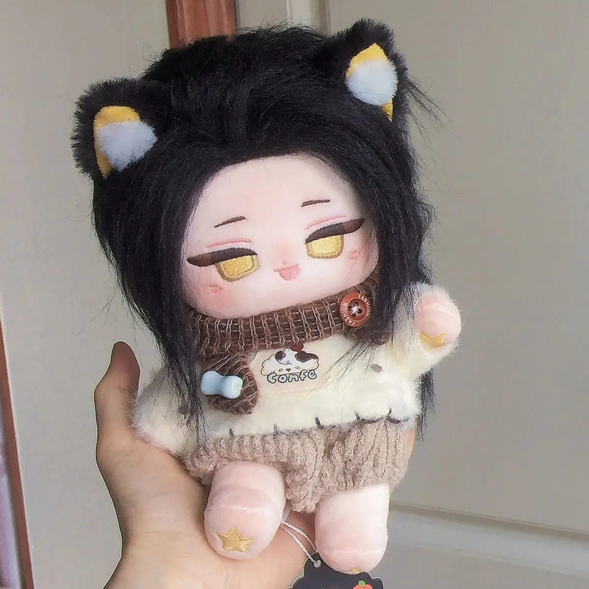 재고 애니메이션 축 파워 왕 야오 속성, 멋진 코스프레, 부드러운 코튼 바디 원피스 업, 귀여운 마스코트 선물, 20cm