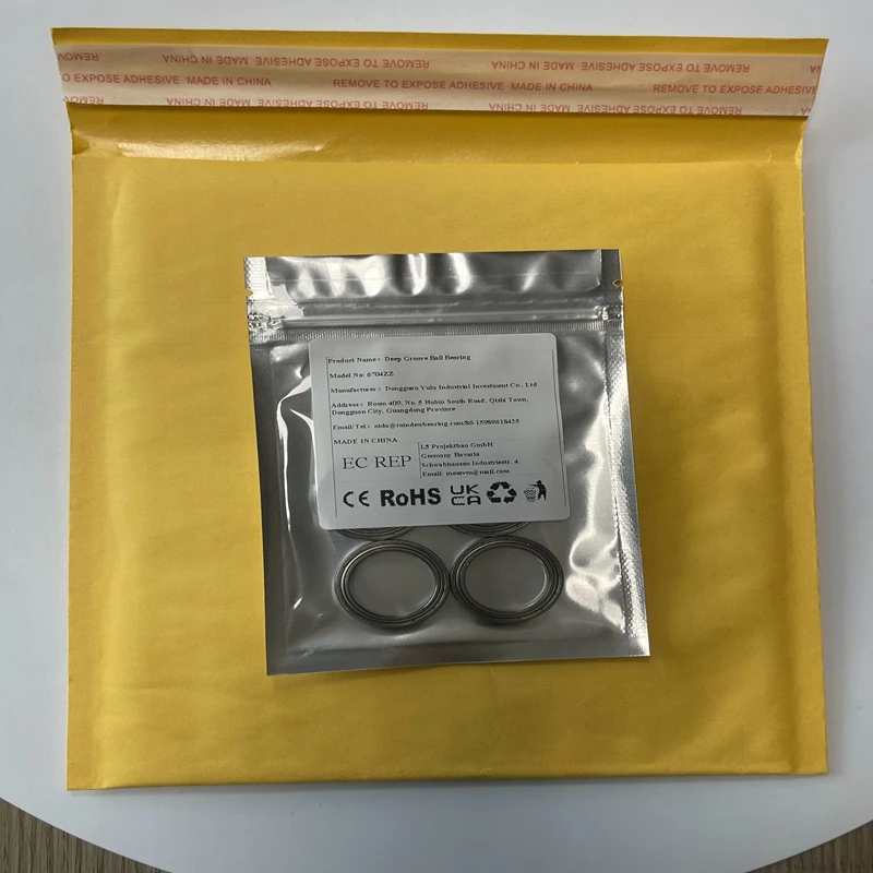 10 قطعة 6704ZZ 20X27X4mm تحمل ABEC-7 سليم قسم رقيقة 61704ZZ الكرات 6704 Z ZZ