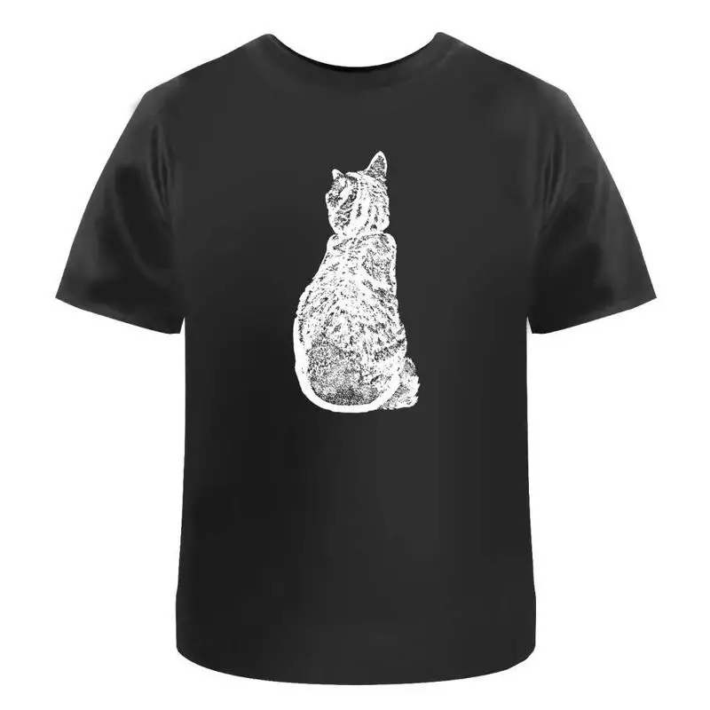

Sitting Cat' Cotton T Shirt Ta025146