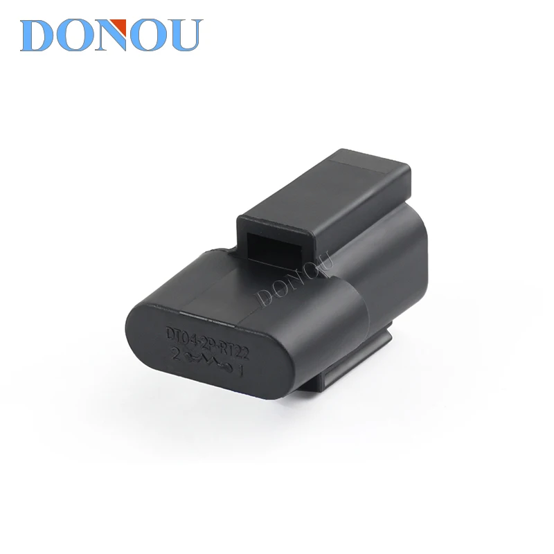 Excavator Electrical Accessory DT04-2P-RT22 Deutsch Type 2-Pin Receptacle with Resistor, Power Signal Voltage Stabilizer Protect