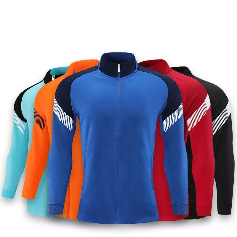 Tuta da calcio da uomo Pantaloni da calcio Maglie da corsa Manica lunga Abbigliamento da jogging Uniformi da allenamento di squadra Taglia più grande 6XL