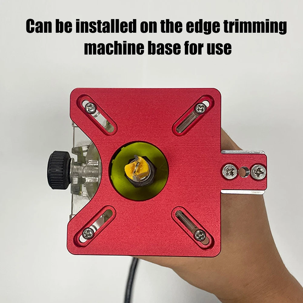 Imagem -05 - Milling Groove Bracket com Base Woodworking Router Circle Jig para Aparar Máquina Carpintaria Ferramentas de Guia de Corte