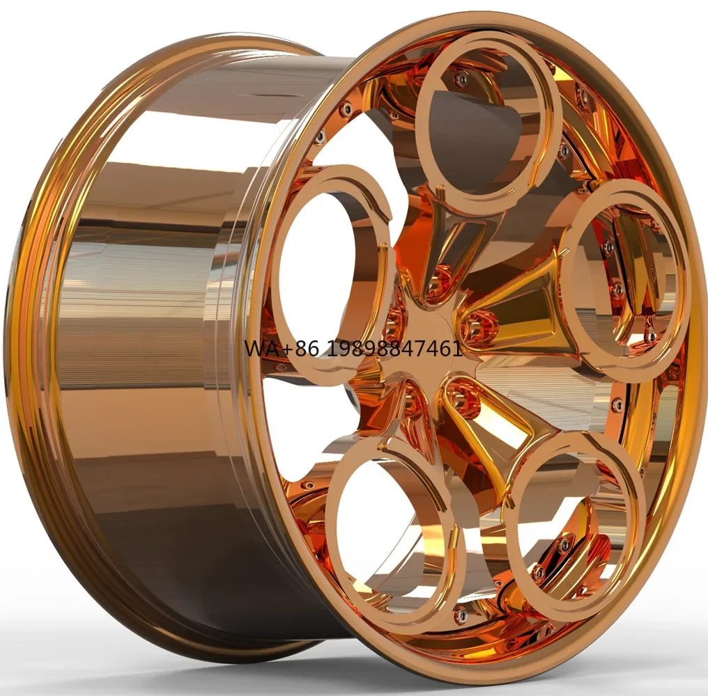 

2 Piece Forged Wheels Customized Wheels 19 20 21 22 23 24 Inch Brushed Polished Chrome Concave Alloy Rims
