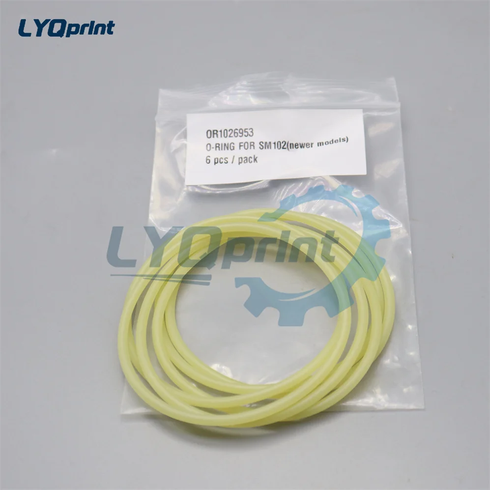 Best Quality 00.580.1069 GTO52 O-seal R 60x3 Paper Delivery Rubber Ring Size : 3*60MM For Heidelberg