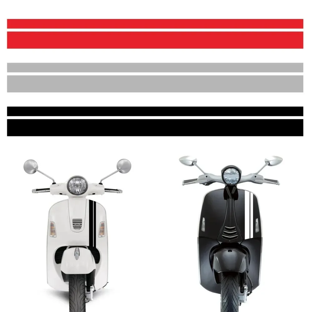 

Fashion Sports Stripes Moto Stickers for Motorcycle DIY Oil Tank Fender Modelling Motorcycle Vinyl Decals
