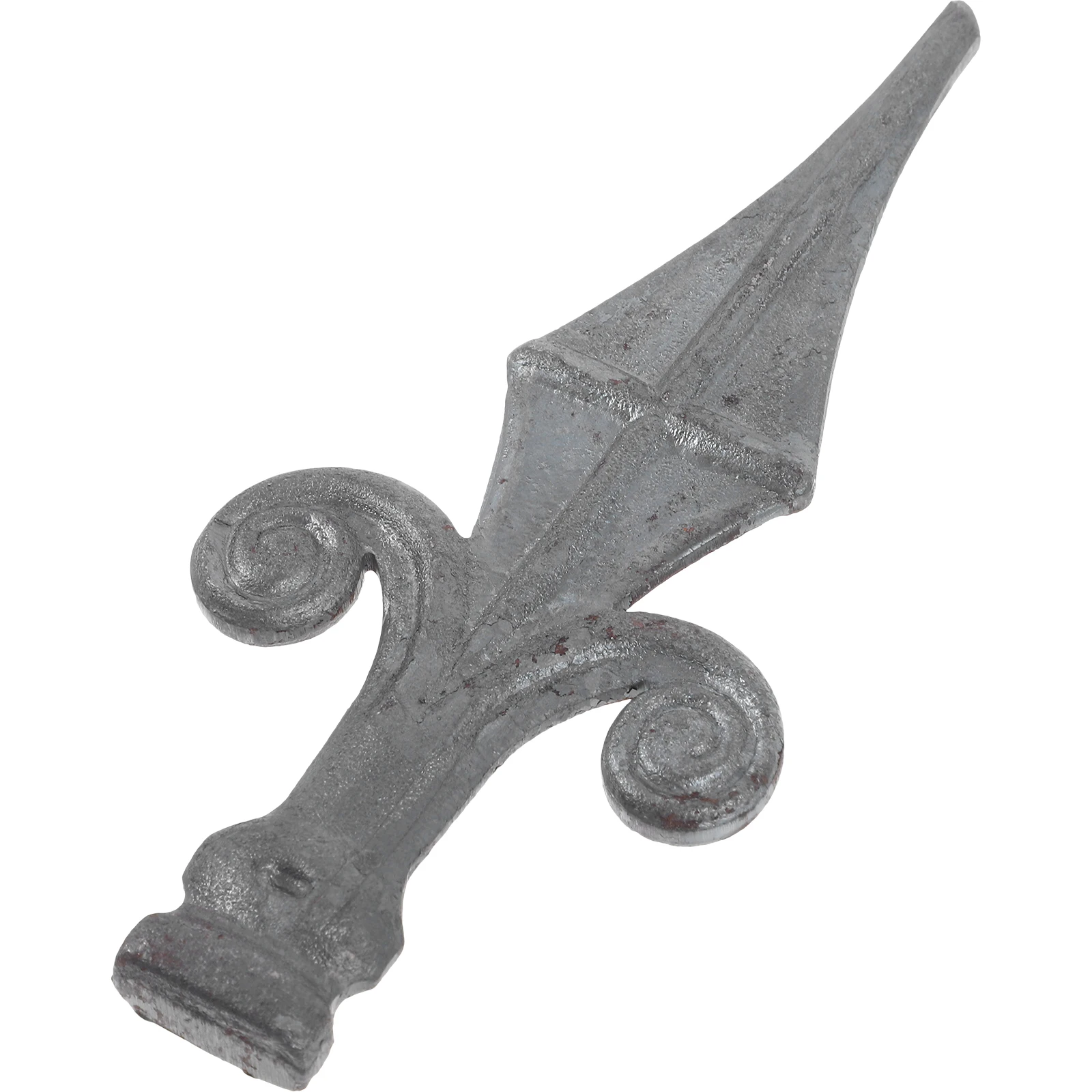 

Iron Fence Accessories Decorative Fence Topper Wood Post Cap Covers Cast Iron Fencing Finials Lamp Protector Durable Weather