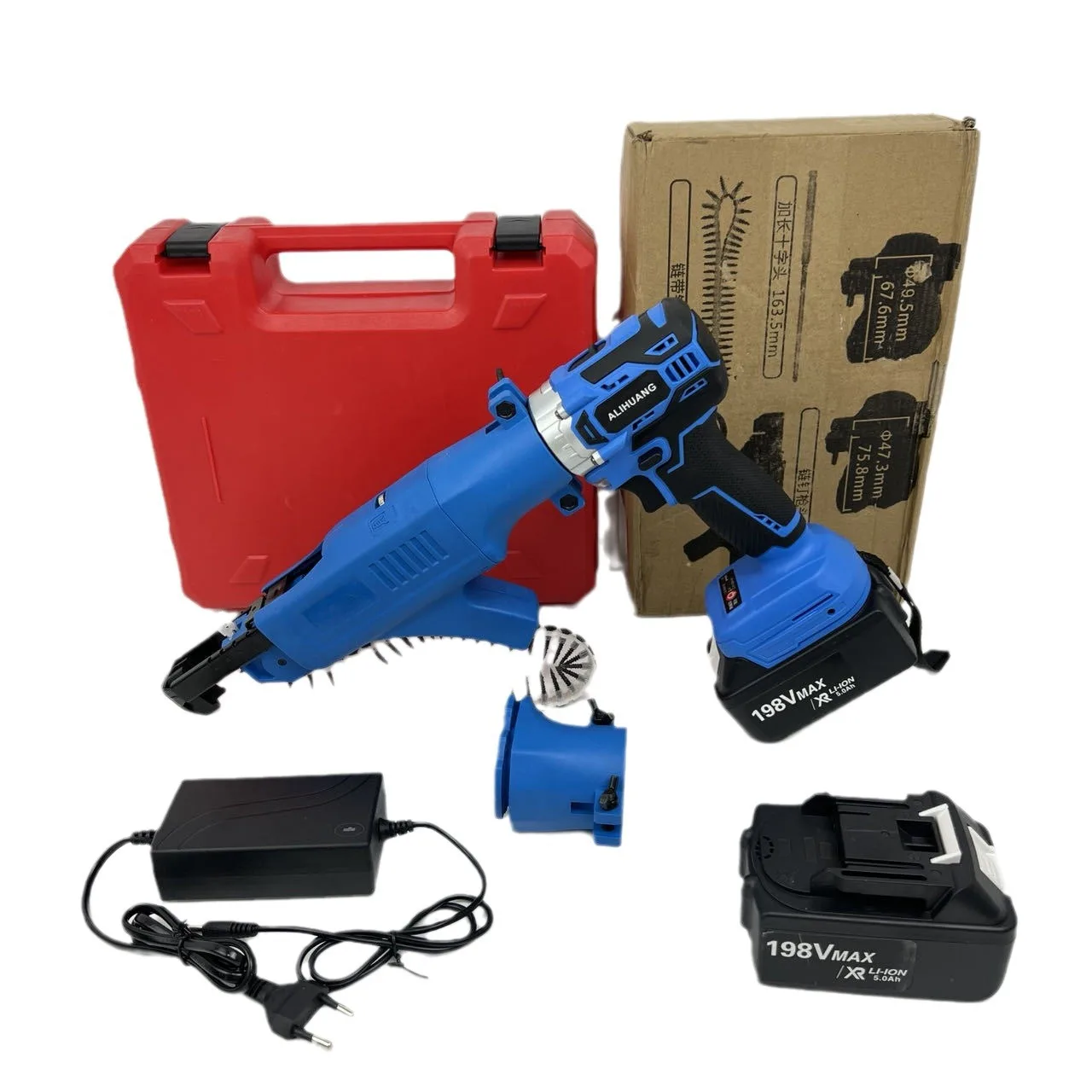 Woodworking Ceiling Operations Durable Plastic Head Machine Accessory Riveting Portable Automatic Electric Chain Nail Gun