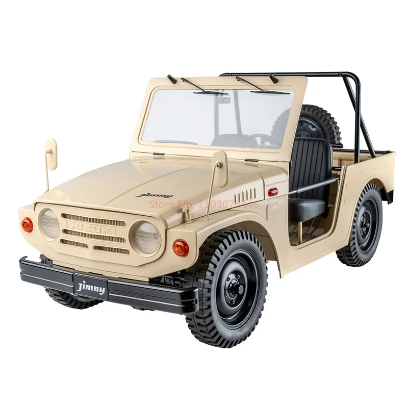 Fms 1/6 jimny rc modelka rs hnědá ver. 2.4g elektrický 4wd off-road pásový pro děti dar horké položku 1:6 odborný dospělý hračka