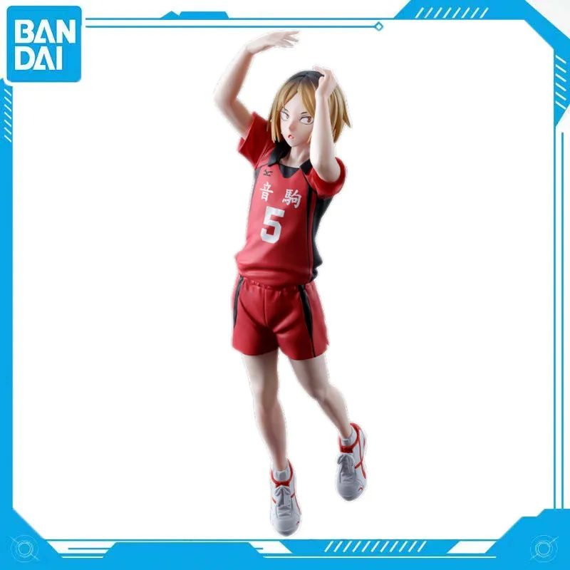 Genuine Bandai Anime Volleyball Boy Solitary Claw Grinding No. 5 PVC 18cm Figure Ornament Character Model Toy Gift Collection