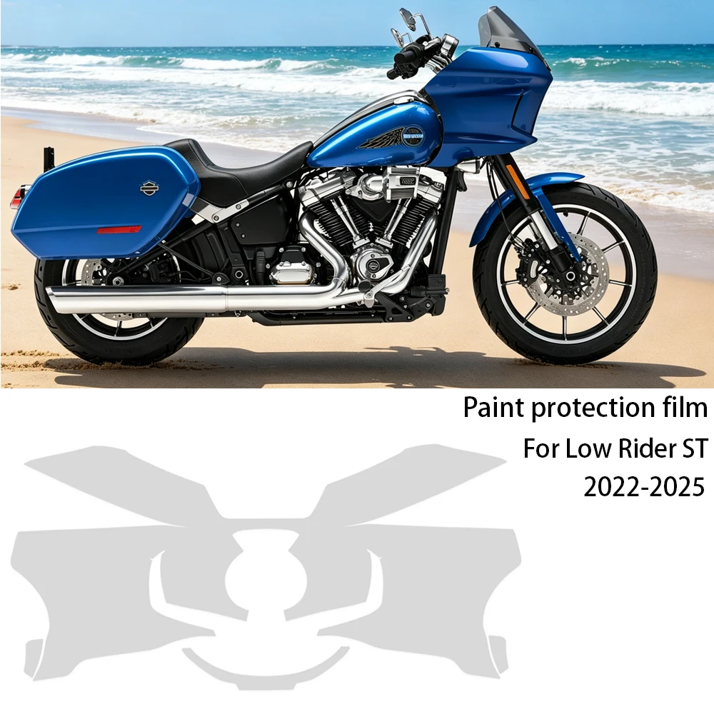 

For Harley Low Rider ST LowRider ST 2022-2025 PPF TPU Paint Protection Film Motorcycle Fairing Anti-scratch Protective Film