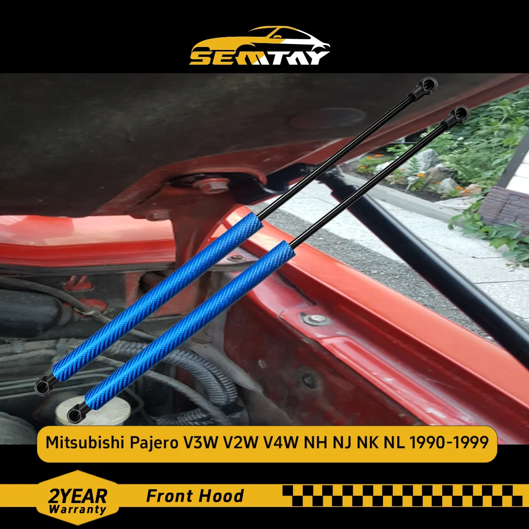 

SEMTAY Hood Struts for Pajero V3W V2W V4W NH 1990-1999 Bonnet Lift Support Shocks Dampers Compatible Auto Accessories Car Parts