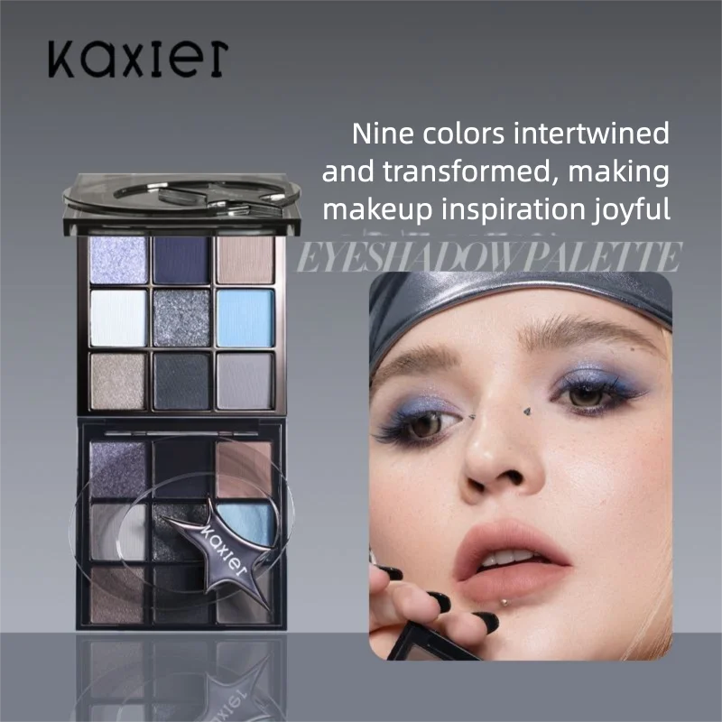 

KAXIER Star Spot Сломанные тени Четырехцветная палитра теней для век Нежный порошок Различные текстуры Богатый дымчатый вид