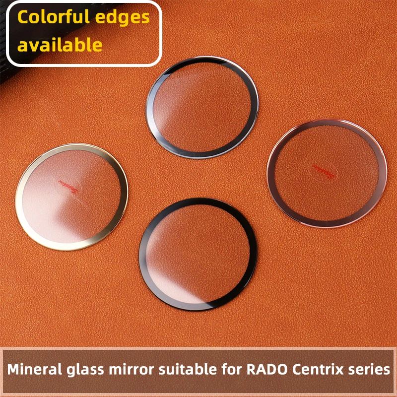 Glass mirror surface for RADO Centrix glass R30939013 Men's 38mm dial Women's 28mm dial Mineral Watch Mirror Mask Accessories