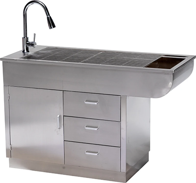 

Stainless Steel electric Pet Operation Table Veterinary Examination Disposal Table