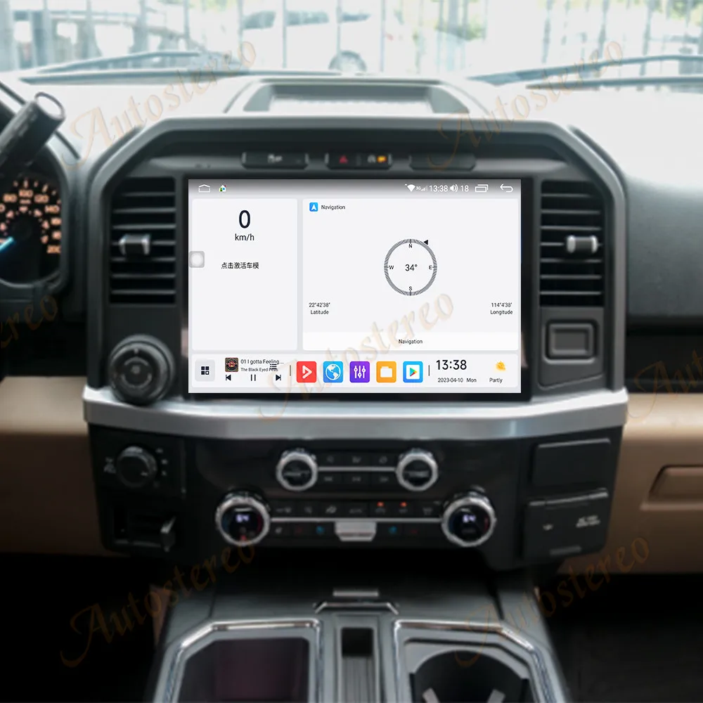 13,1 pulgadas para Ford F150 Raptor 2015-2019 Android14 Radio de coche reproductor Multimedia navegación GPS Auto estéreo CarPlay unidad principal Auto