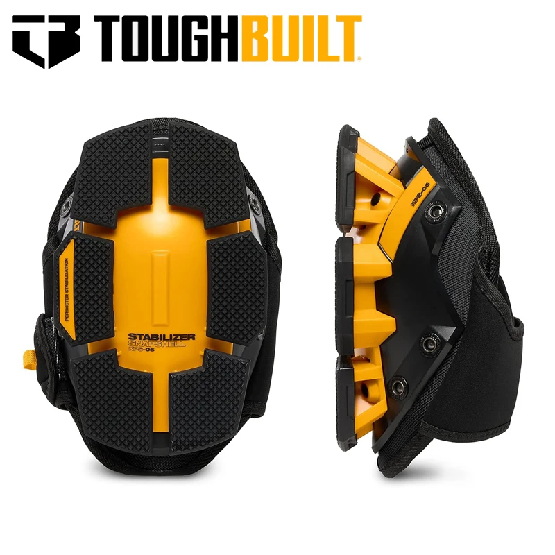 TOUGHBUILT TBL-KP-G205-R GelFit Stabilizer Knee Pads Strong Adjustable Straps Protective Tools