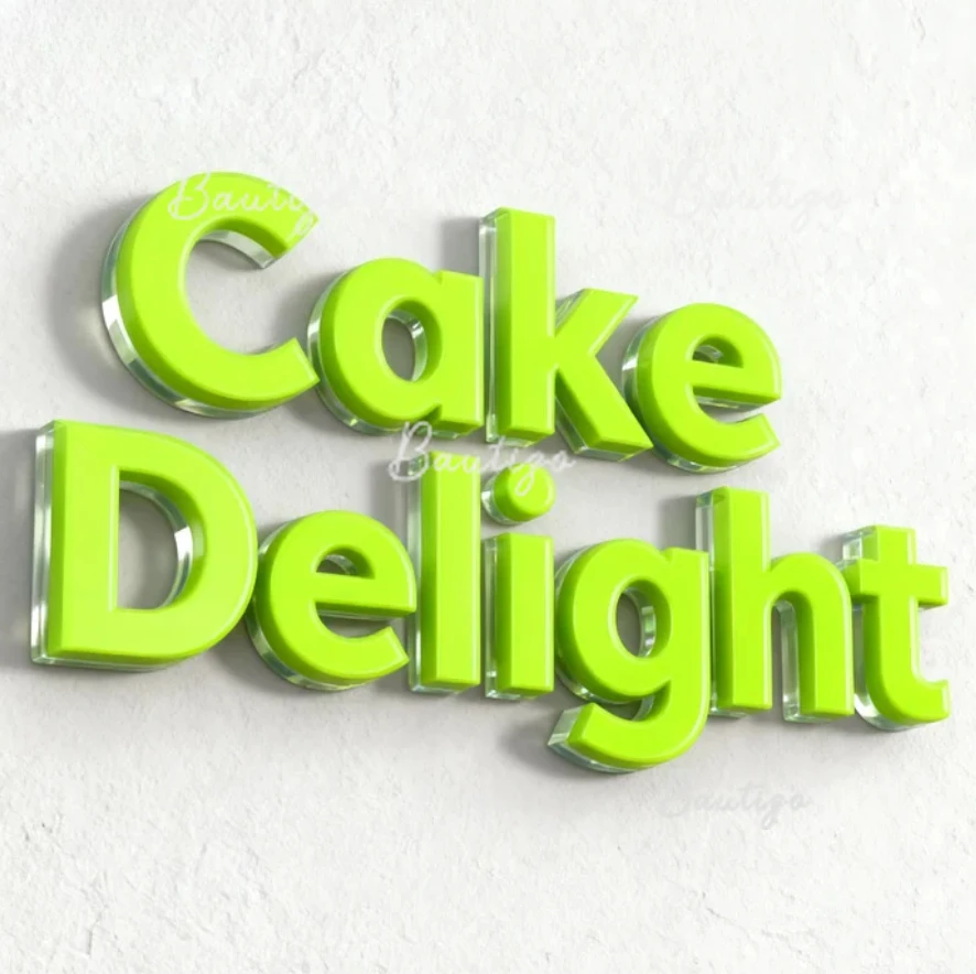 Custom Acrylic Signs Light Sign Shop Signage Led Behind English Letters to Wall Logo 3d Business Poster Luminous Brand Home