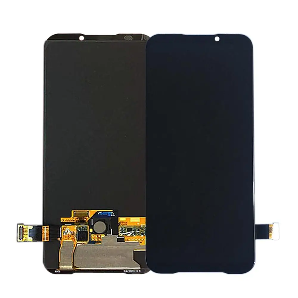 6.39 "amoled para xiaomi tubarão preto 2 pro display lcd tela de toque testado digitador assembléia para xiaomi blackshark 2