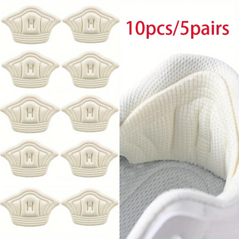 6Pcs Heel Insoles for Shoes Patch Heel Pads for Sport Shoes Adjustable Size Feet Pad Insole Shoe Heel Protector Back Sticker