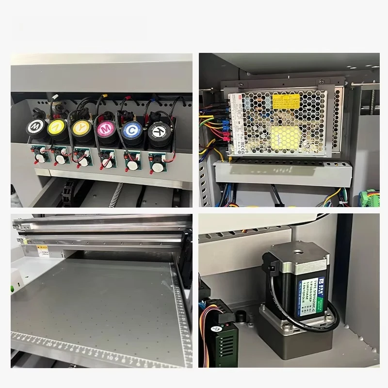 Hot Sale 4060 Multifunctional Uv Dtf and Uv Flatbed All in One Uv Printer Machine with Two Printhead