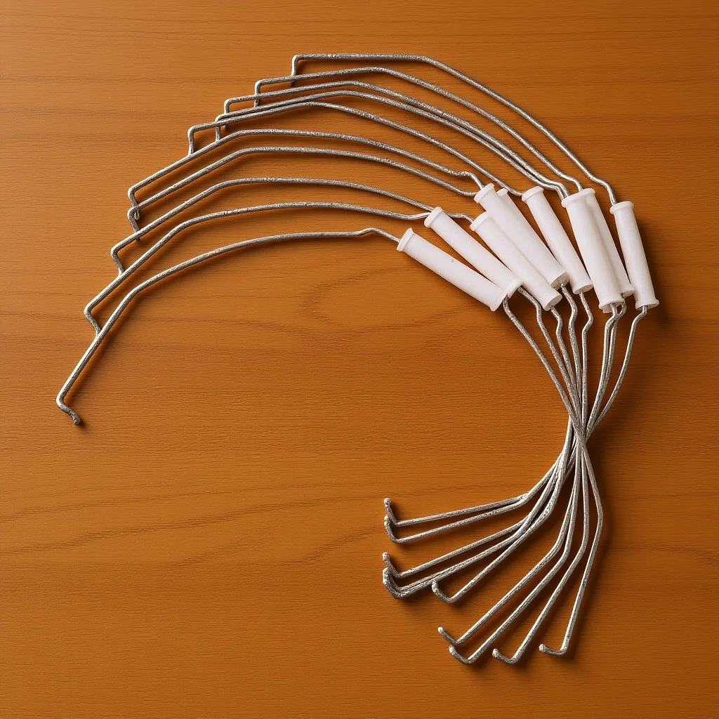 

10Pcs Wear-Resistant Metal Bucket Handles Replacement Ergonomic Comfortable Grip for Household Pails Household Bucket Grip