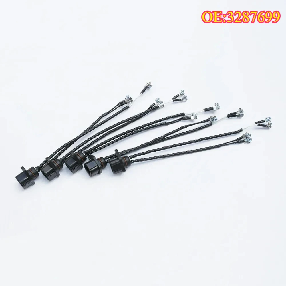 

Высококачественный новый комплект из 3/5 шт. 3287699 ISDE: жгут проводов топливных форсунок для четырехцилиндровых/шестицилиндровых двигателей с ограничением скорости впрыска топлива.