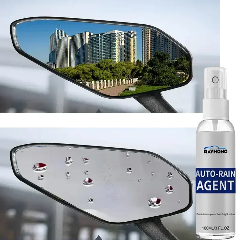 1Pc Car Glass Film Coating Agent Rainproof Anti-fog Spray Universal Car Windshield Window Glass Coating Anti-fog Rainproof Agent