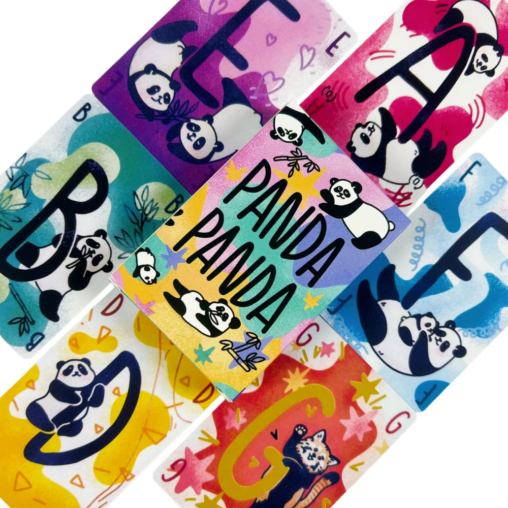 PANDA PANDA Board Game Cards 2-4 Players Family/Party Funny Table Game Friends Entertainment Strategy Cards Game