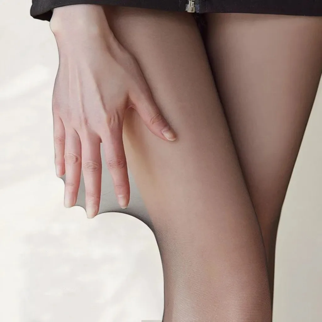 3 Paar dünne transparente Frauen Strümpfe sexy Versuchung unsichtbare Socken Strumpfhosen Leggings Nachtclub Seide Strumpfhosen Höschen schlauch – Detail 6