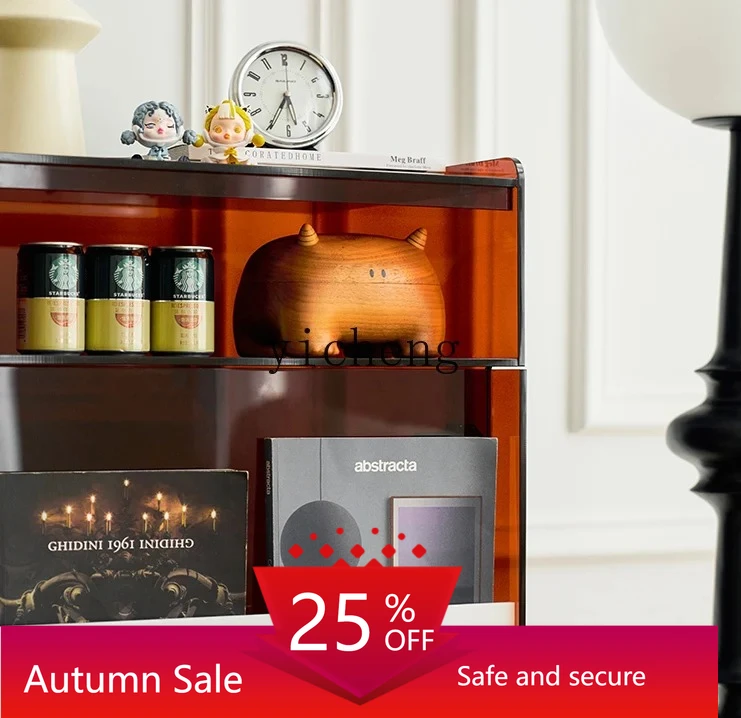 

living room sofa side locker small apartment dining side entrance cabinet medieval combination storage cabinet