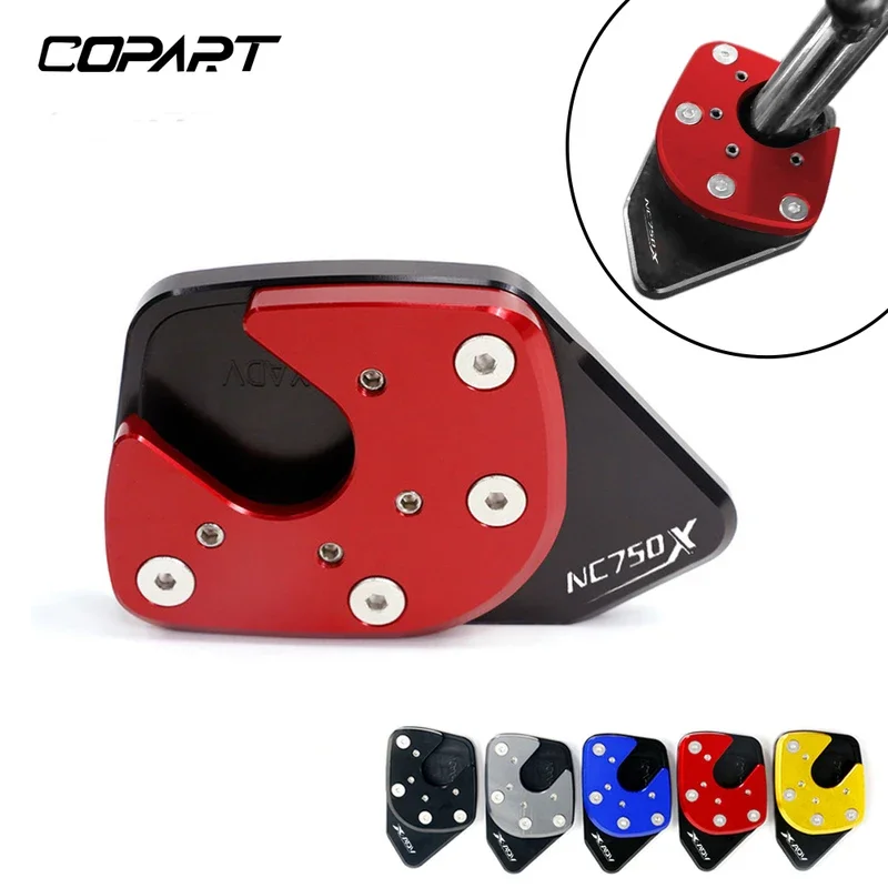 

For HONDA NC750X DCT NC 750X NC750 X 2014-2023 XADV 750 X-ADV750 Foot Side Stand Pad Plate Kickstand Enlarger Support Extension