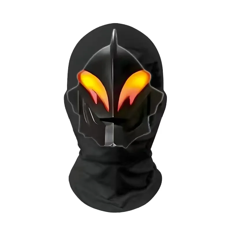 Funny full-face mask, prank big-head headgear, 