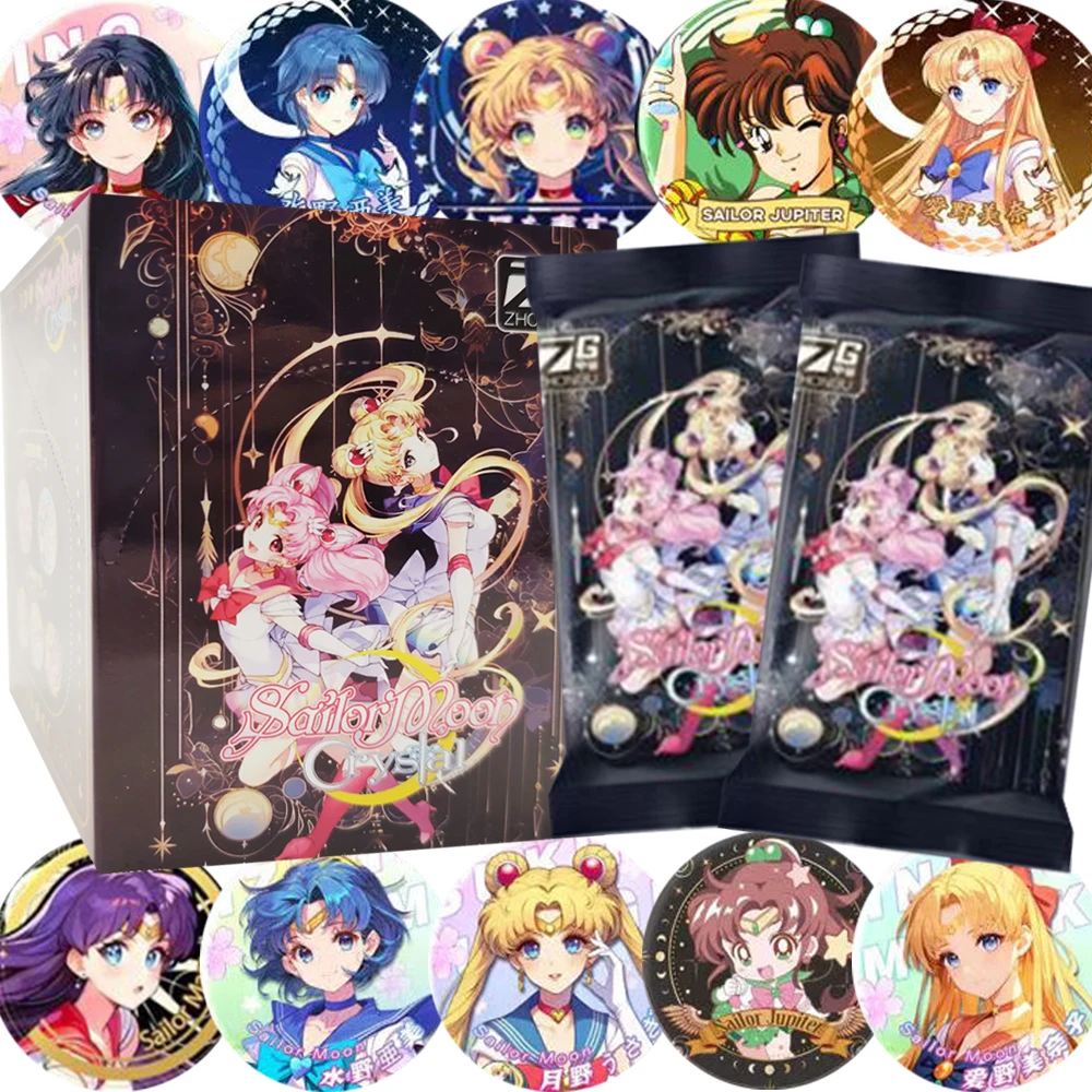 

Japanese Anime Figure Round Brooch Accessories Beautiful Magical Girls Cartoon Cosplay Badge for Backpacks Kids Hobbies Gifts