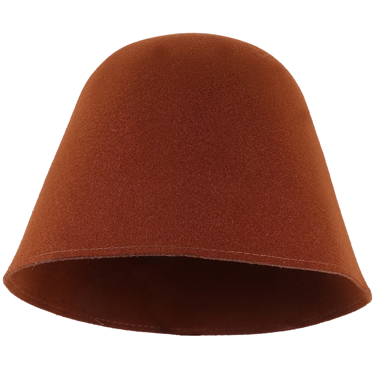 

Reusable Sauna Hat Portable Felt Bath Hat for Long Hair Braids Weaves Comfortable Sauna Room Accessory Bath Accessories