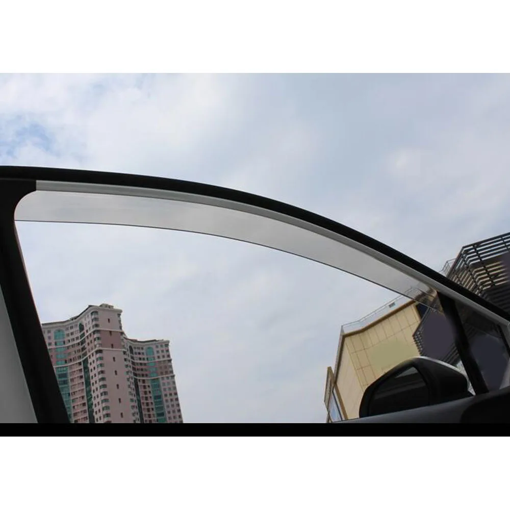 Plastic Window Visor Sun Shade Rain Guard Decoration Cover Exterior Accessories For Toyota Corolla Cross XG10 2022 2023 2024+