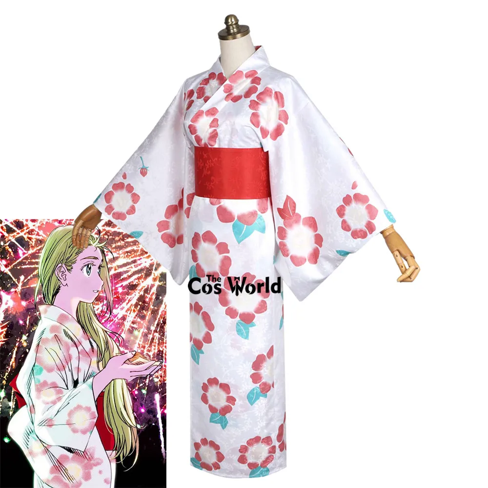 Tenue de Kimono Yukata, Costumes de Cosplay, Anime, pour l'été