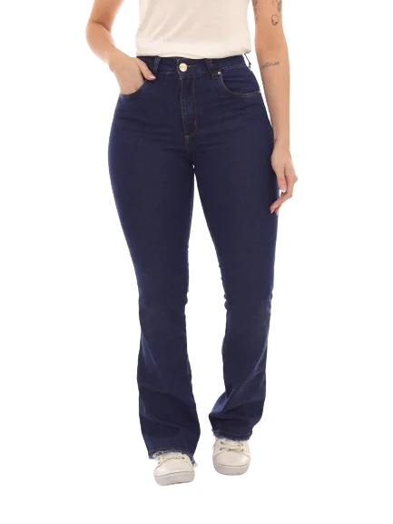 Women's Flare Dark Jeans 3565HG