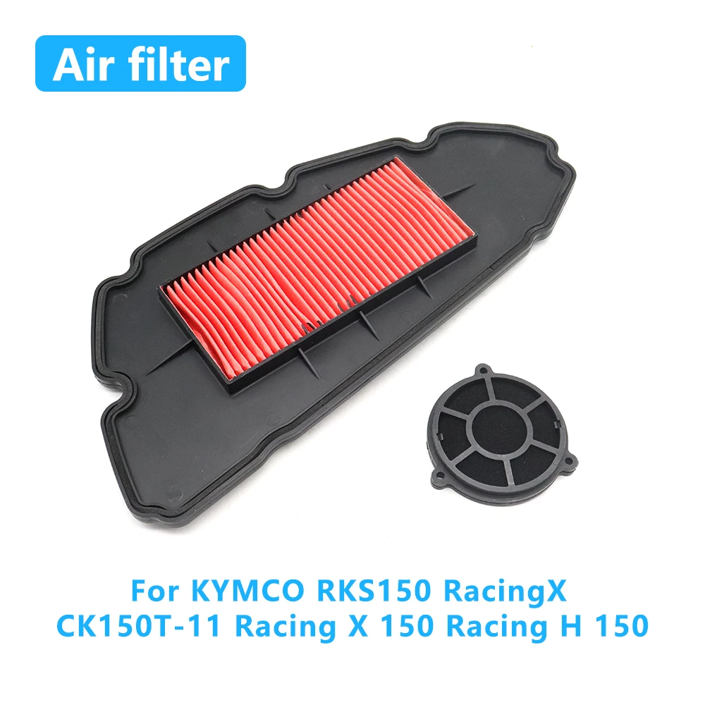 

Motorcycle High Flow Air Filter Sponge For KYMCO RKS150 RacingX CK150T-11 Racing X 150 Racing H 150 Intake Cleaner Accessories