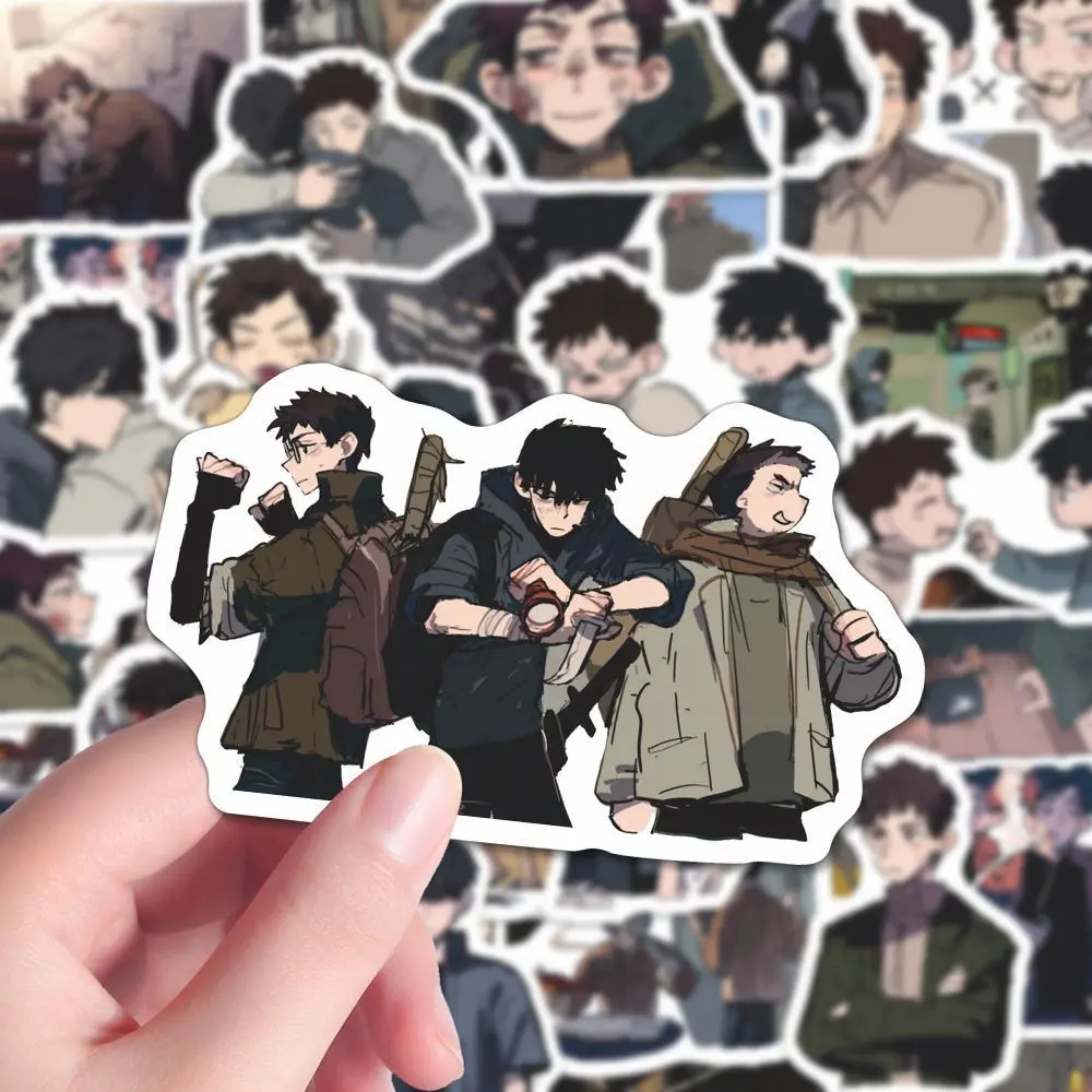 

10/63Pcs Anime Novel Grave Robber's Notes Graffiti Stickers Wu Xie Zhang Qiling Cartoon Exquisite Decals for Laptop Guitar Phone