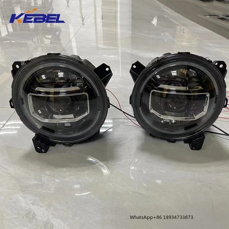 

Автомобильные светодиодные фары 55112878AE OEM 55112879AE Автоматические фары для Jeep Wrangler JL 2018-