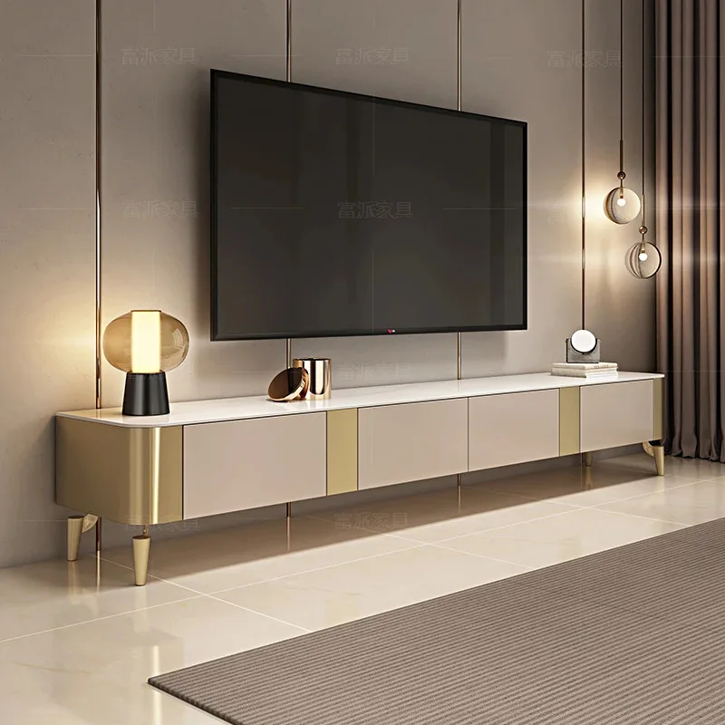 

Stand Wood Tv Entertainment Unit Living Room Mesa Television Floor Cabinet Tv Coffee Suporte Para Sofaset Furniture