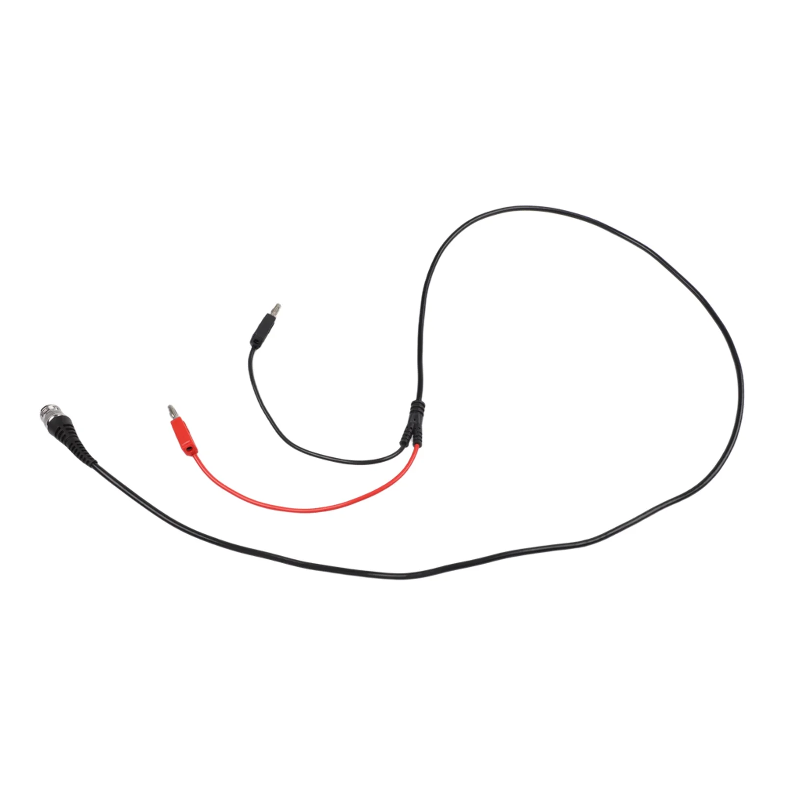 Electrical Measurement Cable with BNC and Dual 4mm Banana Connectors for Oscilloscope Multimeter and Power Supply