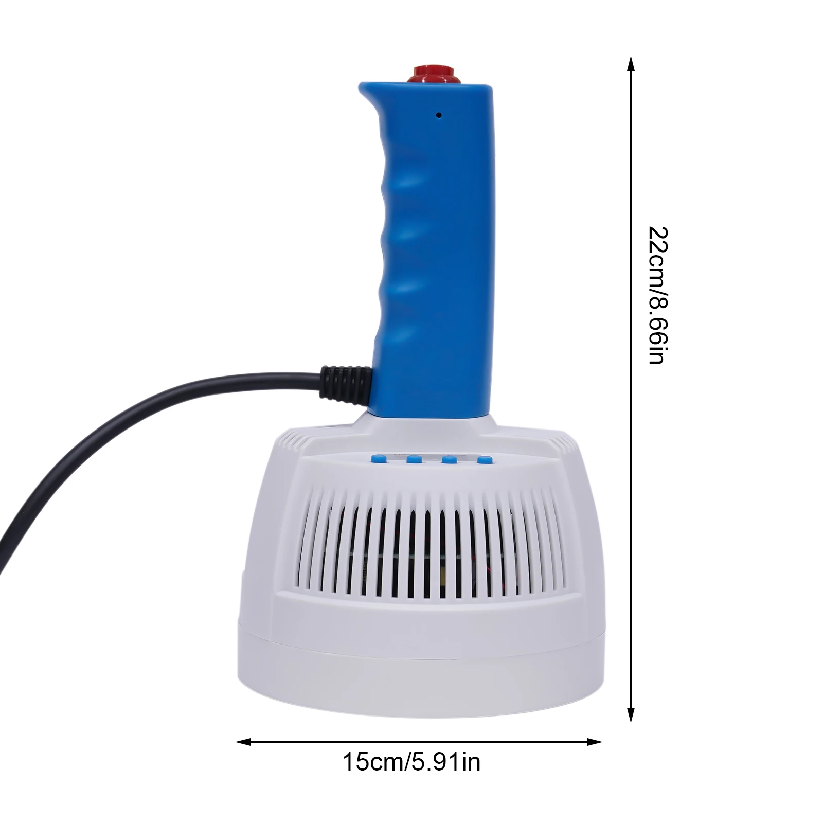البلاستيك المحمولة التعريفي السدادة التدفئة الكهرومغناطيسية 5 مستويات الطاقة قابل للتعديل 2-3.94IN قطر الختم للأغذية المشروبات