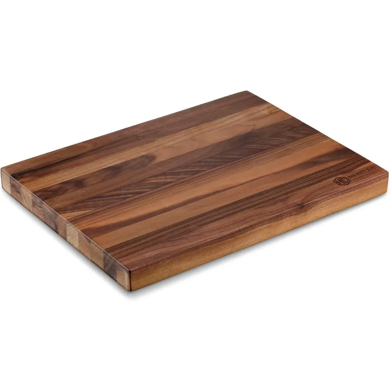 

Medium Walnut Cutting Board, Reversible, Premium Hardwood, Great For Chopping, Cutting, or Serving Charcuterie