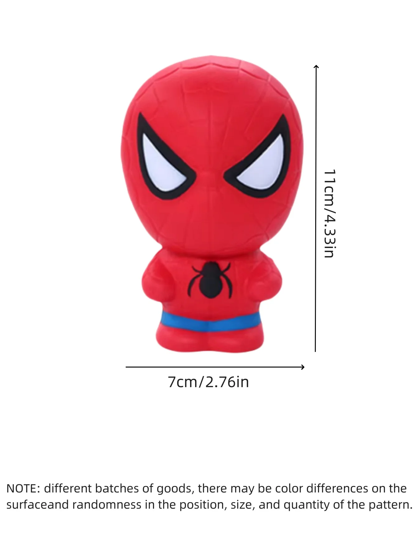 1/4pcs Cartoon Spider-Man Hulkes Iron Man PU Figure kawaii Desktop ornament Figure Festival Party Supplies Party Birthday Gifts