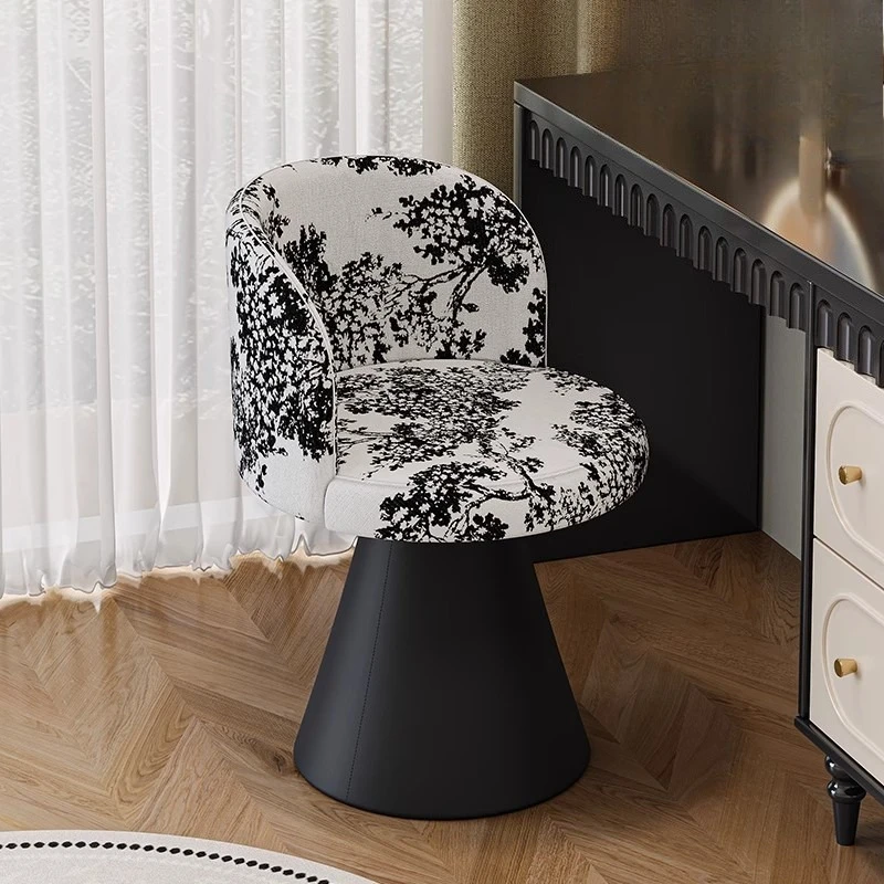 

Light luxury makeup stool bedroom dressing modern simple small apartment dressing table chair